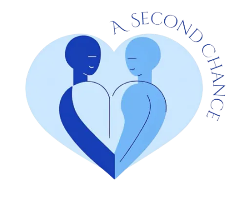 A Second Chance: Logo for the organ donor non-profit organization.
