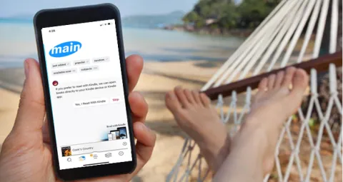 Using Libby on a Hammock