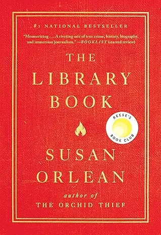 the library book cover