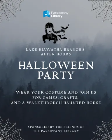 Wear your costume and join us for games, crafts,  and a walkthrough haunted house.