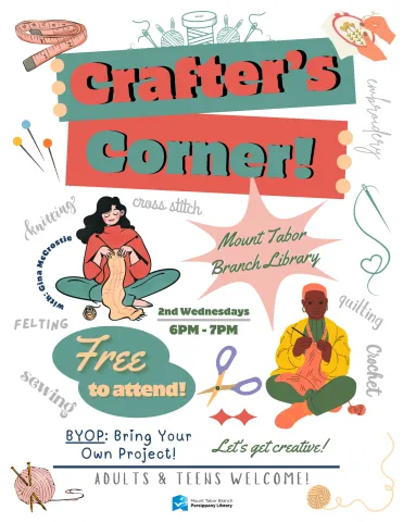 Crafter's Corner Flyer