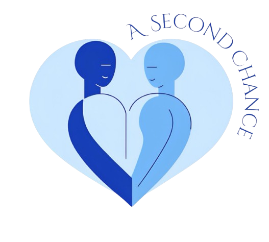 A Second Chance: Logo for the organ donor non-profit organization.