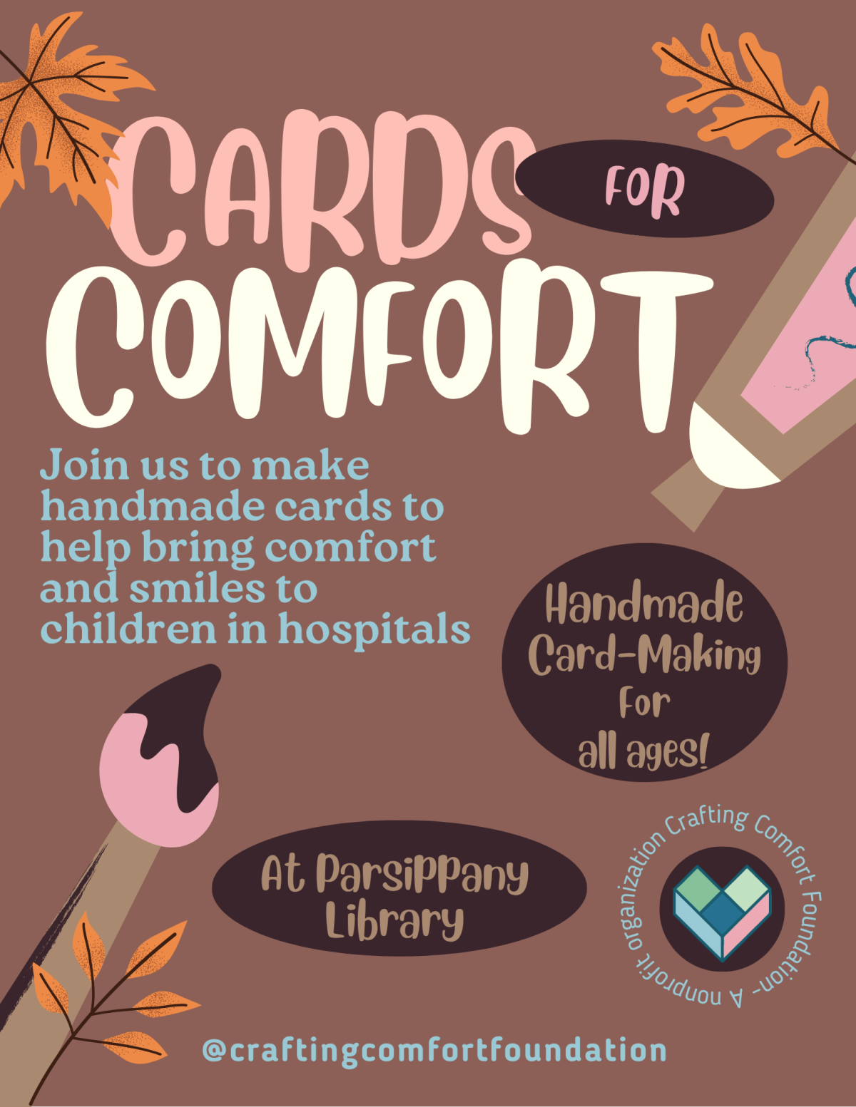 Crafting Comfort Flyer